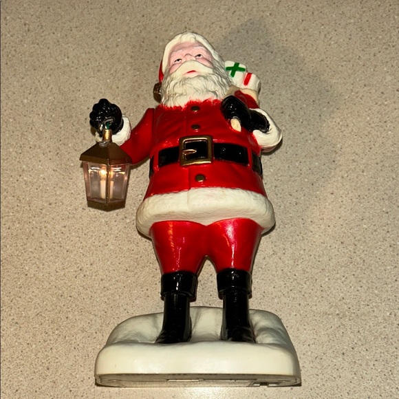 Ador-A-Lite Radiant Santa Christmas Decoration EUC Lantern Lights 1979 - Picture 5 of 7